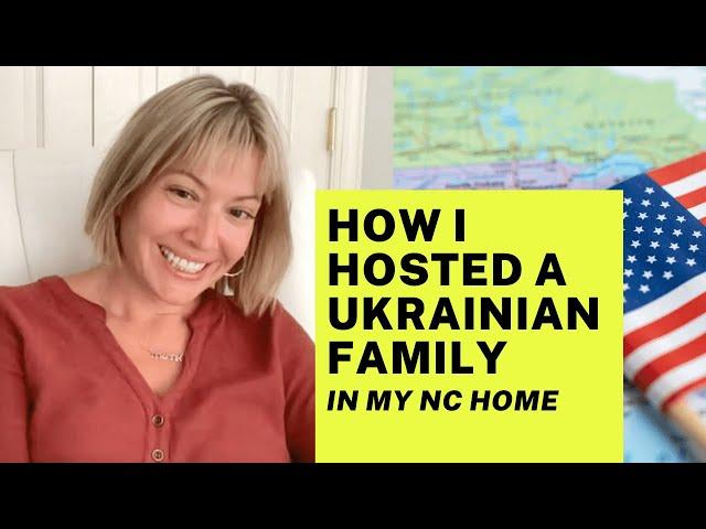 How to host a Ukrainian refugee in US | My personal experience | Charlotte North Carolina