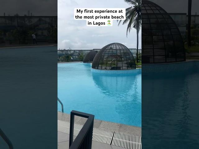 My experience at the most private beach In Lagos. #entertainment #vacation #lagosliving #lagos