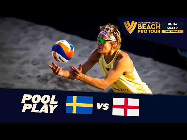 Åhman/Hellvig vs. Bello, Ja./Bello, Jo. - Pool Play Highlights | Doha Finals 2024 #BeachProTour