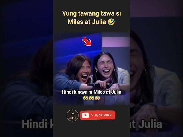 Yung hindi kinaya ni Miles at Julia  #MilesOcampo #JuliaBarretto #EatBulaga