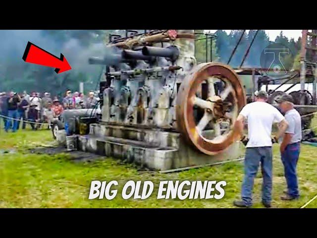 Big Crazy Old Engines Start Up Sound That Will Blow Your Mind