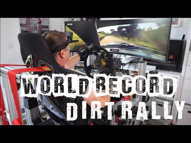 WORLD RECORD | Dirt Rally 2.0 - Lancia Delta S4 - Waimarama | Highend Simracing Motion Simulator