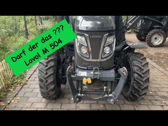 FarmVLOG #242  Räder tauschen am LOVOL M 504 / Darf der das ?