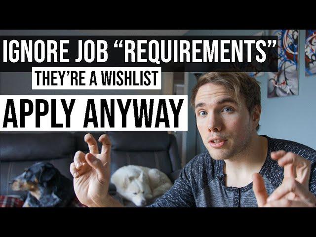 Why You Should IGNORE Job "Requirements" & APPLY ANYWAY! | #grindreel