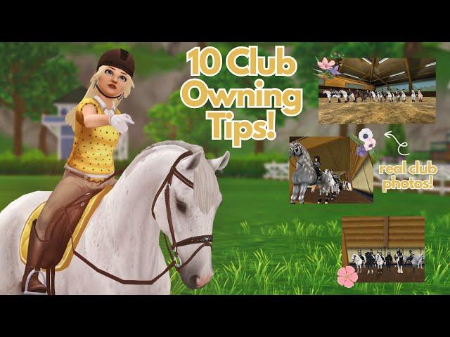 10 Club Owning Tips I Wish I Knew Sooner! || Star Stable Online