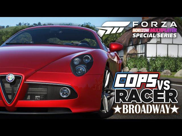 Tanz & Gesang bei der Broadway Edition ?! 🫣 - COPS vs RACER Broadway - FORZA HORIZON 4 - FHMPSS