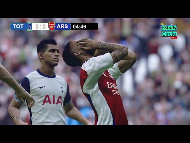 라이브 스트리밍 토트넘 아스날 잉글리시 프리미어 리그 PES 21 Simulation Gameplay