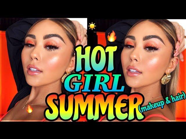 HOT GIRL SUMMER MAKEUP TUTORIAL & HAIR LOOK | Roxette Arisa