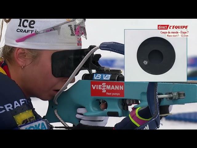 BIATHLON 2024 MASS START FEMMES OSLO-HOLMENKOLLEN 2024