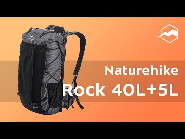 Рюкзак Naturehike Rock 40+5. Обзор