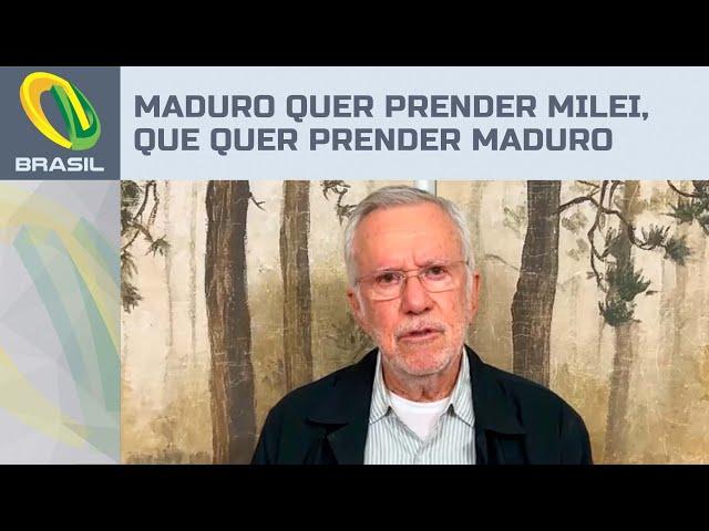 Alexandre Garcia: Maduro quer prender Milei e agora Milei quer prender Maduro