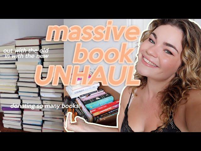 Decluttering my Bookshelves!! HUGE UNHAUL