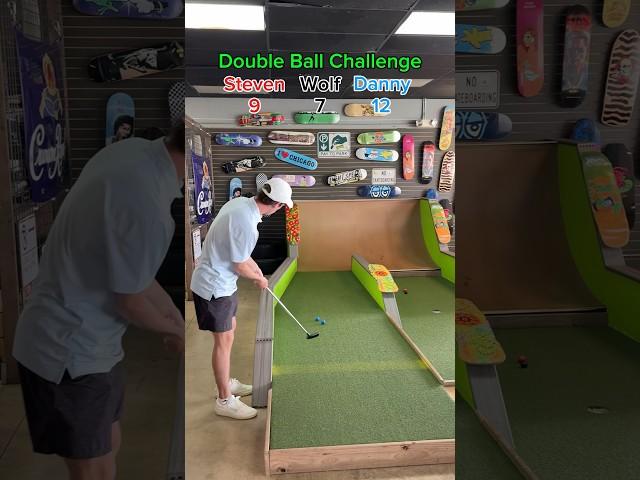 Double Ball Challenge (Hole 3) #minigolf