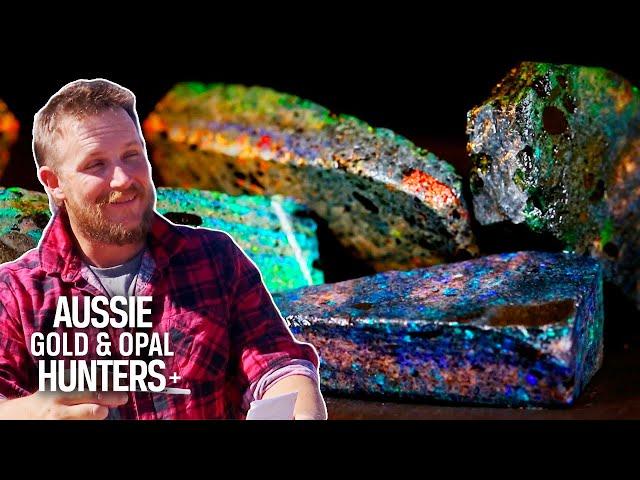 The Mooka Boys Unearth Concrete Opal! | Outback Opal Hunters