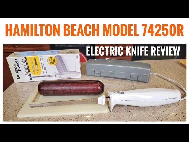 Hamilton Beach Electric Knife 74250R   Review & How To Use It