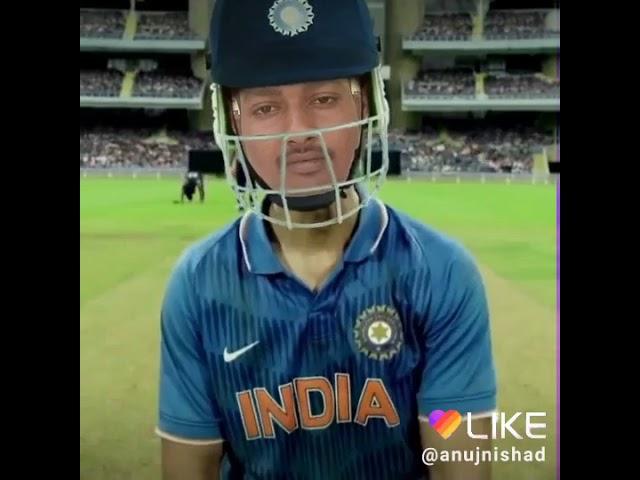 IND Vs UAE match Anuj nishad