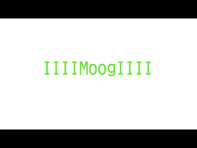 IIIIMoogIIII - inspired by Trickfinger [#1]