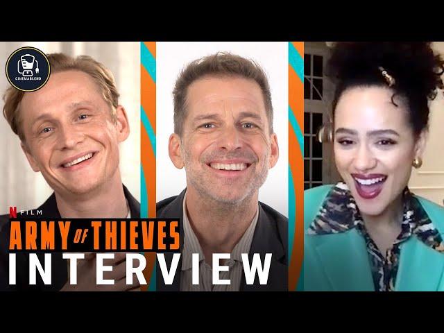 'Army of Thieves' Interviews With Zack Snyder, Nathalie Emmanuel, Matthias Schweighöfer & More