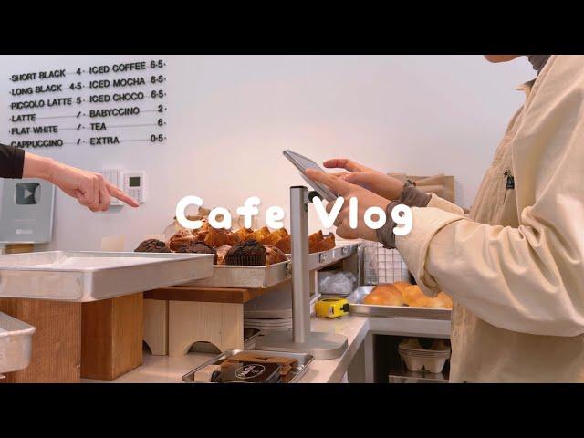 CAFE VLOG ‍ Opening routine at my new bakery cafe A PIECE OF JOY