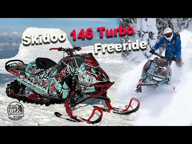 2024 Skidoo Freeride 146 Turbo R Build