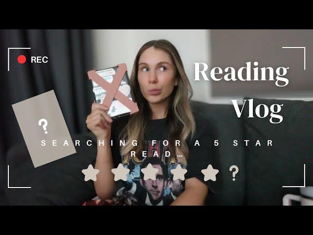 This Video Ends when I Find A 5 Star Book ⭐️ | Spoiler Free Reading Vlog