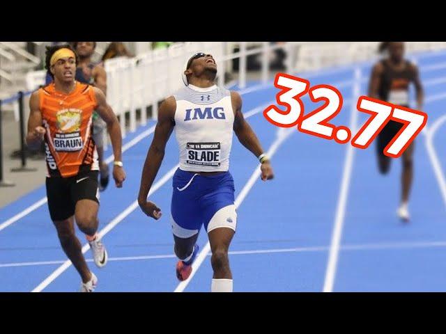 Jaylen Slade No. 2 ALL-TIME High School 300m Race