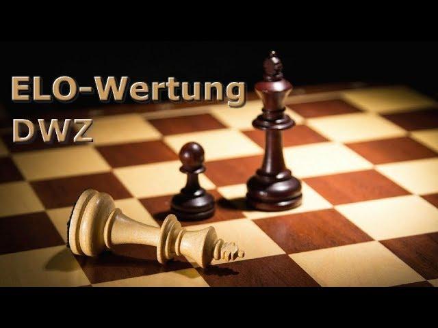 Schachwertungszahlen ELO und DWZ, mein Werdegang und Spielstärkenmessung mit Elometer