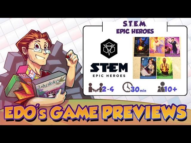 Edo's STEM: Epic Heroes Review (KS Preview)
