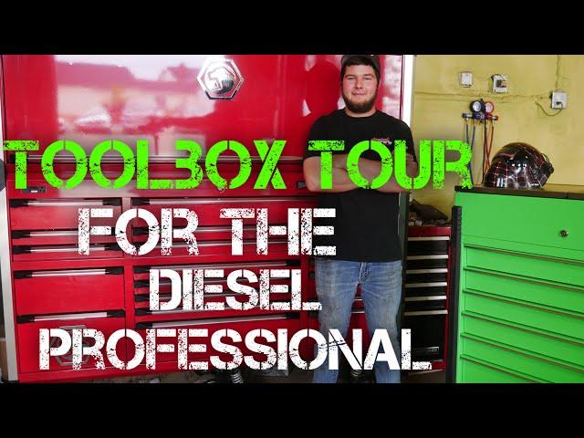 TOOLBOX TOUR FROM A DIESEL MASTER MECHANIC