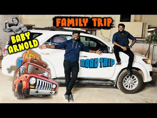 Lockdown Family Trip with Baby Arnold !! எங்க போறோம் ? | DAN JR VLOGS