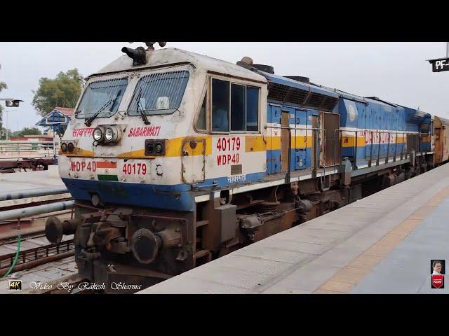 Grand Entry of Train 02790 HSR Secundrabad of its FirstDay arrival  at Bikaner Station