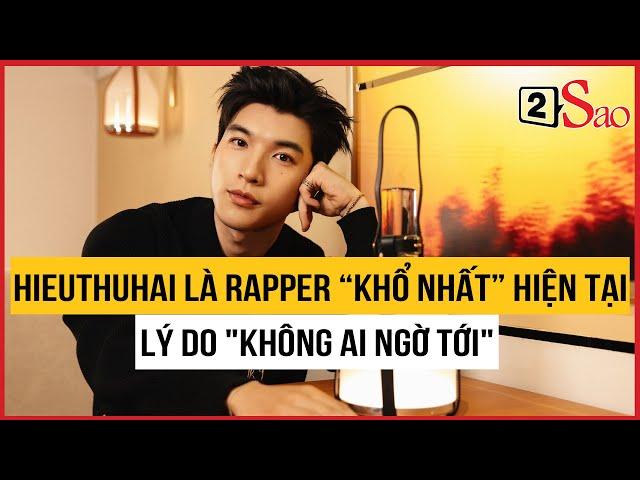 HIEUTHUHAI là nam rapper “khổ nhất” hiện tại, lý do "không ai ngờ tới" | TIN GIẢI TRÍ