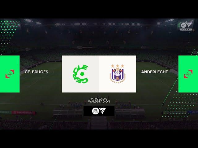 Cercle Brugge KSV - Anderlecht  Jupiler Pro League 