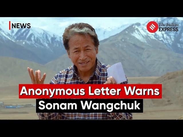 Ladakh Protest: Anonymous Letter Warned Sonam Wangchuk Of Money Laundering Case