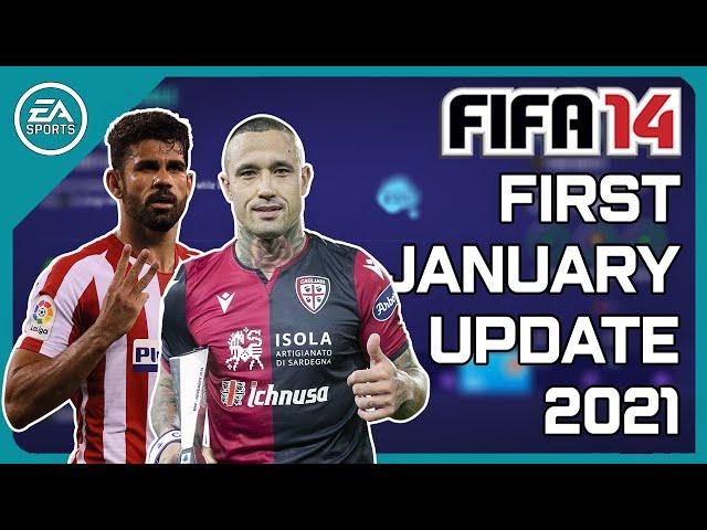 FIFA 14 Database Update 2021! First January Update Transfer with wonderkids added!! | FIFA 14