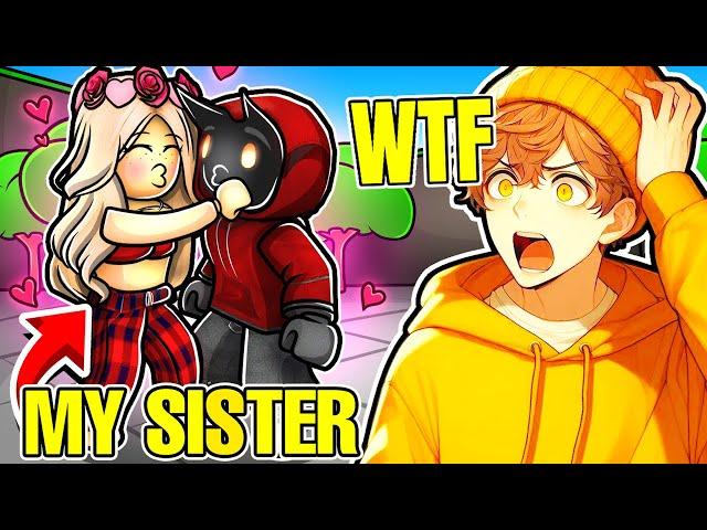 This YouTuber Tried To DATE MY SISTER In The Strongest Battlegrounds