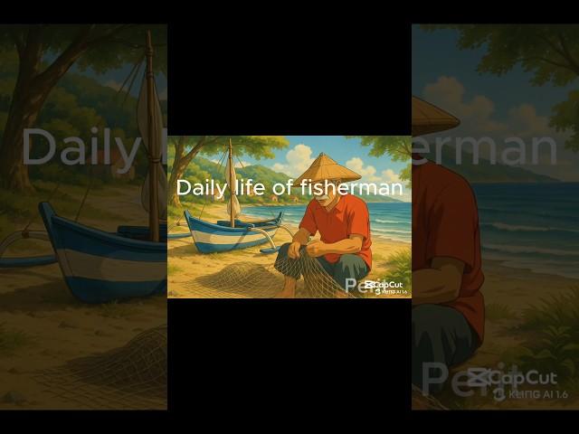 Daily life of Fisherman in the Philippines   #animation #ai #philippines