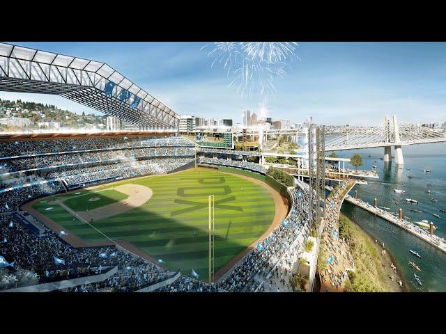 Renderings released for potential Portland Major League Baseball stadium