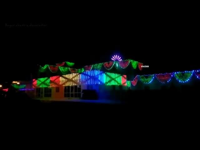 pixel LED Toran light decoration 15×80 pixel LED light decoration