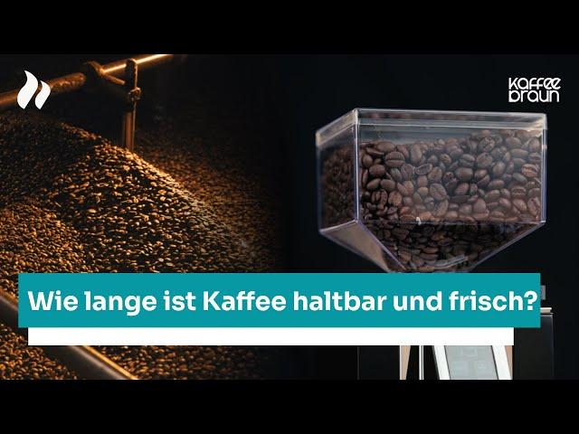 Kaffeeröster erklärt: Frische Kaffeebohnen: Wie lange ist Kaffee haltbar und frisch? | roastmarket