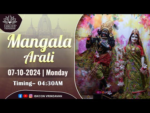 Mangala Arati Live Darshan || 07.10.2024