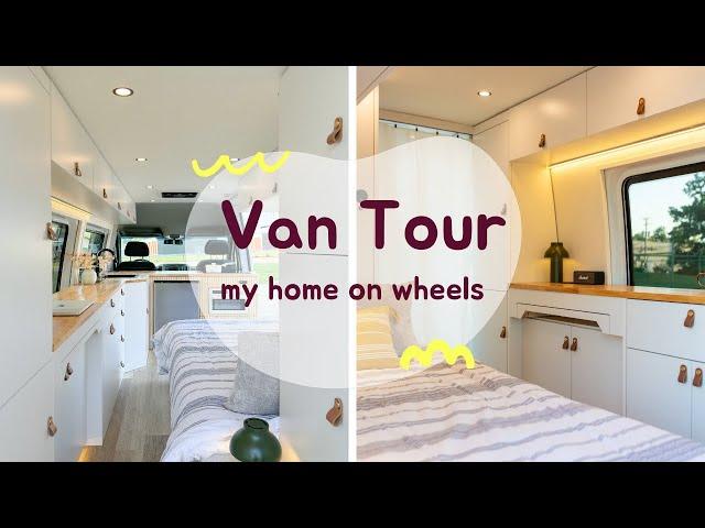 The Perfect Layout for SOLO VANLIFER | Spacious Rear Bath & Largest Counter for Vanlife