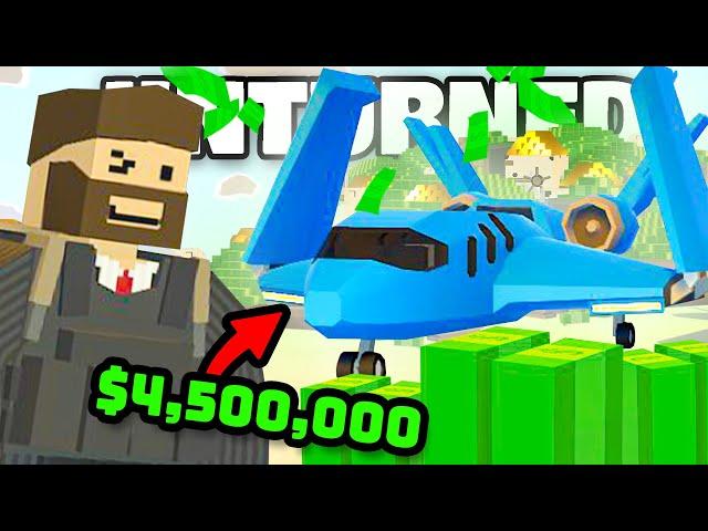 I WENT ON A HUGE MILLIONAIRE SPENDING SPREE! (Unturned Life RP #80)