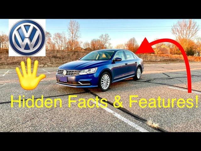 5 Hidden Features of the Volkswagen Passat! (2012-2022 B7-Generation NMS Platform)