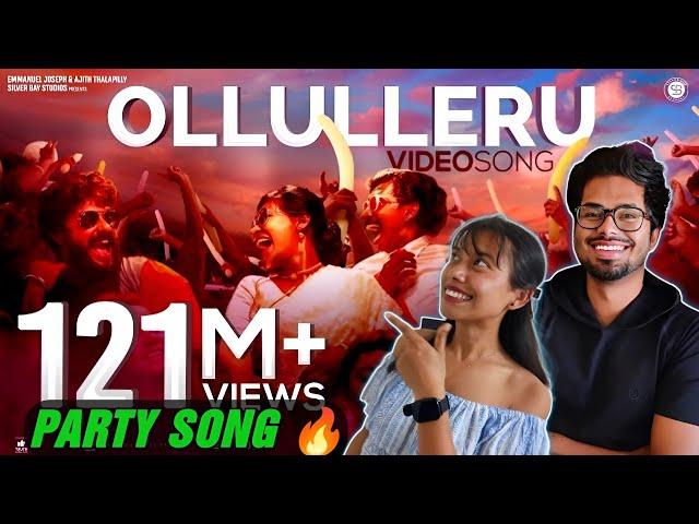 OLLULLERU Malayalam Dance Song Reaction  Ajagajantharam | Justin Varghese ft Praseetha Chalakudy