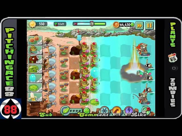 Plants v Zombies 2: Big Wave Beach - Day 28