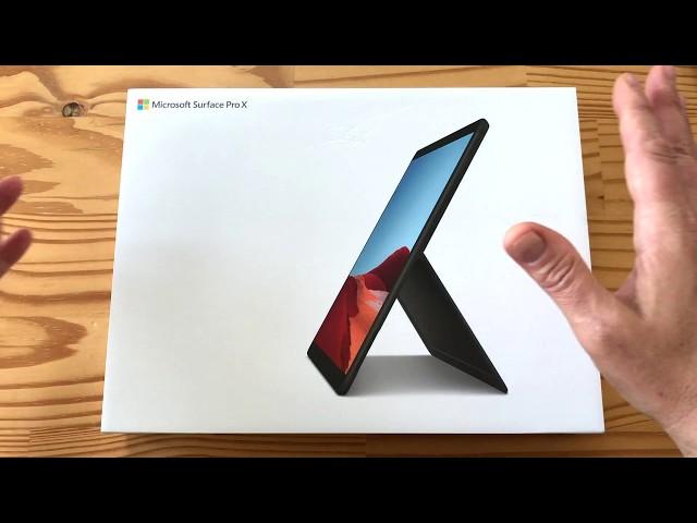 Microsoft Surface Pro X unboxing: Windows on ARM grows up!