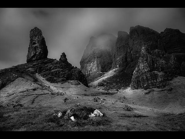 Scotland a slideshow containing a selection of black and white #landscape photographs from Scotland