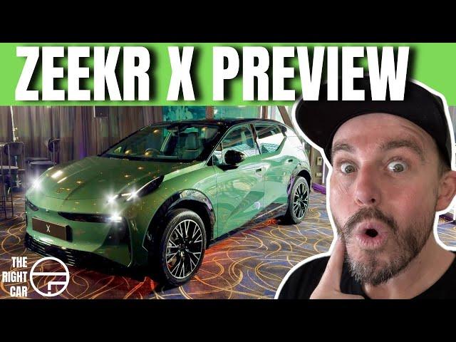 COMING SOON! Zeekr X Australia premiere - New EV is BIG on style!