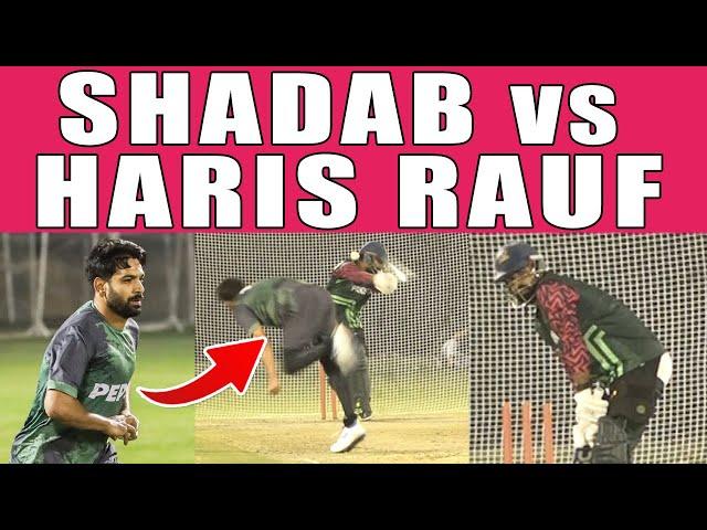 Haris Rauf bouncer to Shadab Khan | Shaheen Vs Mohammad Ali